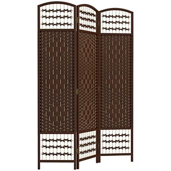 Folding 3-Panel Privacy Screen for Personal Space or Room Separation