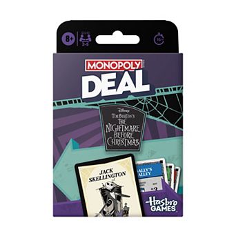 Monopoly Deal: Disney's Tim Burton's The Nightmare Before Christmas by Hasbro