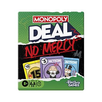 Monopoly Deal No Mercy Card Game by Hasbro