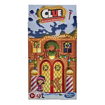 Clue: North Pole Holiday Edition Board Game by Hasbro