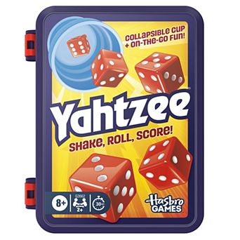 Yahtzee by Hasbro Collapsible Cup Game
