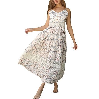 green color contrast dresses A-Line High Waisted Bowknot Contrast Color Pleated Printed Split-Joint –  Uoozee official main image 0