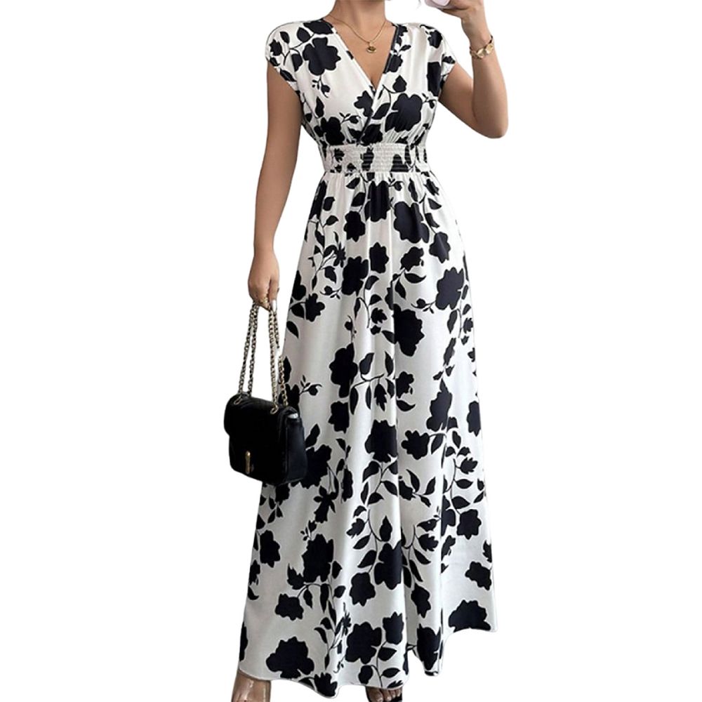 floral empire waist maxi dress Molly Floral Square Neck Empire Waist Tiered Maxi Dress