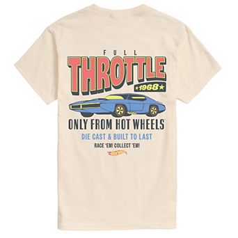 Men's Hot Wheels Full Throttle 1968 Retro Car Graphic Tee