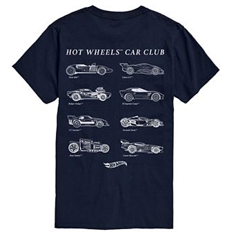 Men's Hot Wheels Car Club Graphic Tee