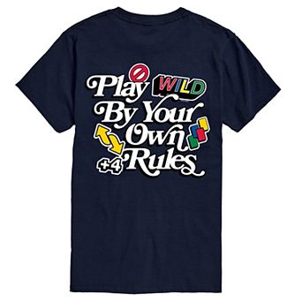 Men's UNO Play By Your Own Rules Graphic Tee