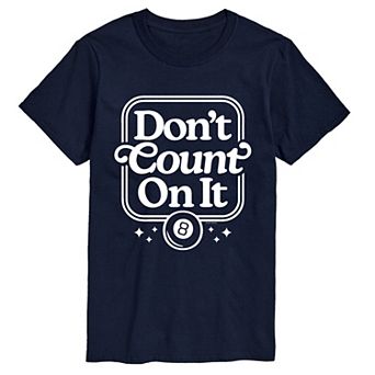 Men's Magic 8 Ball Don't Count On It Graphic Tee