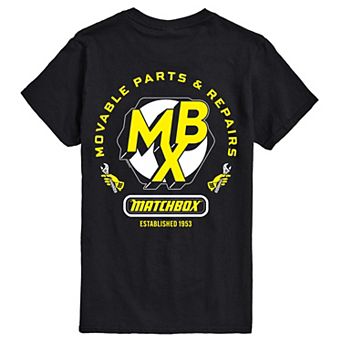 Men's Matchbox Club Movable Parts & Repairs Graphic Tee