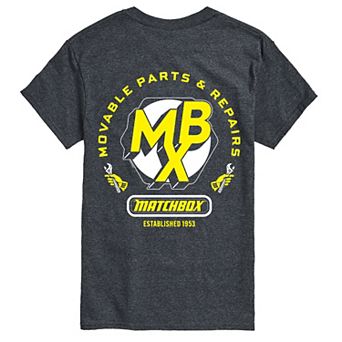 Men's Matchbox Club Movable Parts & Repairs Graphic Tee