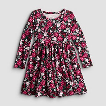 Toddler & Girls 6-12 Jumping Beans® Physical Adaptive Long Sleeve Dress