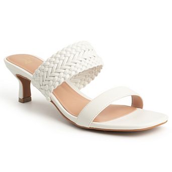 New York & Company® Gretchen Women's Kitten Heel Slide Sandals
