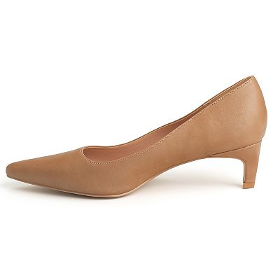 New York & Company® Kaelyn Women's Pointed Toe Kitten Heel Pumps