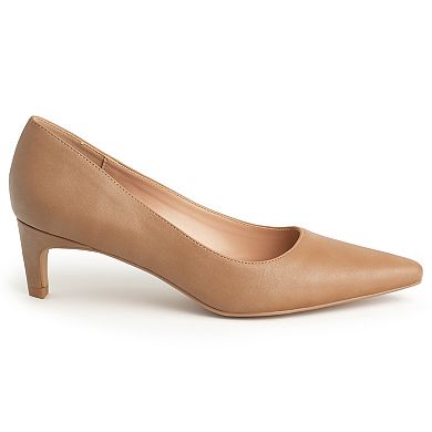 New York & Company® Kaelyn Women's Pointed Toe Kitten Heel Pumps