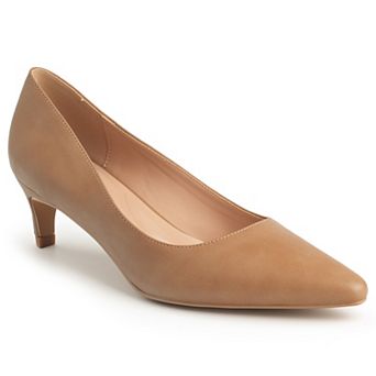 New York & Company® Kaelyn Women's Pointed Toe Kitten Heel Pumps