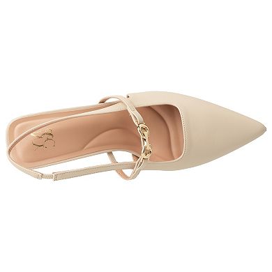New York & Company Women's Cindy Slingback Heels