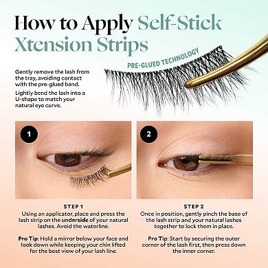 Self-Stick Lash Xtension Strips