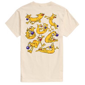 Men's CatDog Grid Graphic Tee
