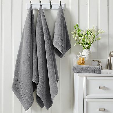 Springtree Home Luxury 100% Turkish Cotton Heavyweight Bath Towel Set Izmir Collection