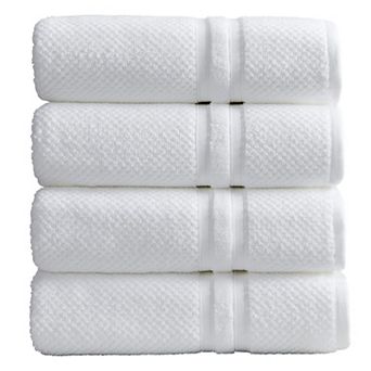 Springtree Home 100% Combed Cotton Bath Towel Set Popcorn Design Poli Collection