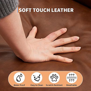 Convertible Futon Sofa Bed with Adjustable Backrest - Sleeper for Living Room, Bedroom, Apartment