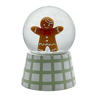 St. Nicholas Square® Gingerbread Confetti Snow Globe Table Decor