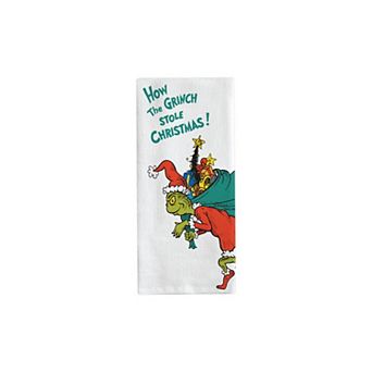 Dr. Seuss How The Grinch Stole Christmas Dish Towel