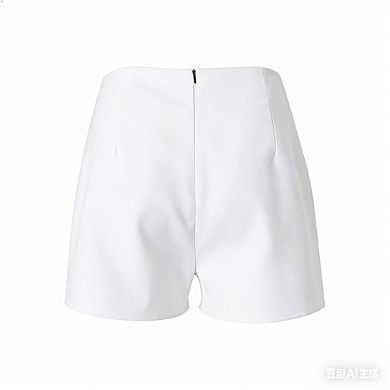 Womens High Waist Versatile Ruched Bodycon Skort Slimming Athletic Sports Outdoor Shorts