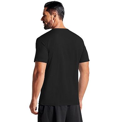 COOFANDY 3 Pack Men' Workout Shirts Quick Dry Moisture Wicking Athletic T-Shirts Casual Crew Neck