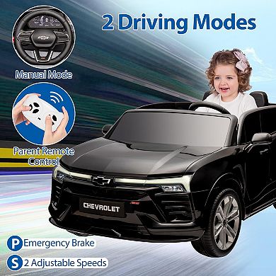 ANIXOL Chevrolet Licensed 24V 2-Seater Electric Ride-On SUV for Kids