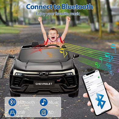 ANIXOL Chevrolet Licensed 24V 2-Seater Electric Ride-On SUV for Kids