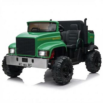 ANIXOL 24V Kids UTV Ride-On Truck with Dump Bed