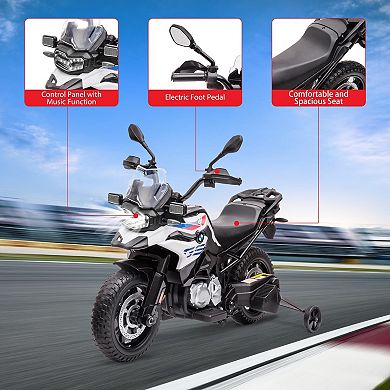 ANIXOL Licensed BMW Police Kids Electric Motorcycle