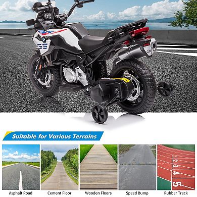 ANIXOL Licensed BMW Police Kids Electric Motorcycle