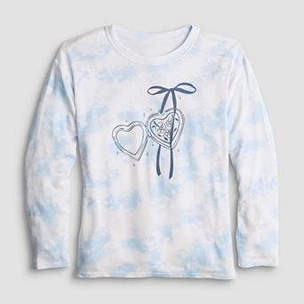 Girls 7-16 SO® Adaptive Long Sleeve Cozy Graphic Tee