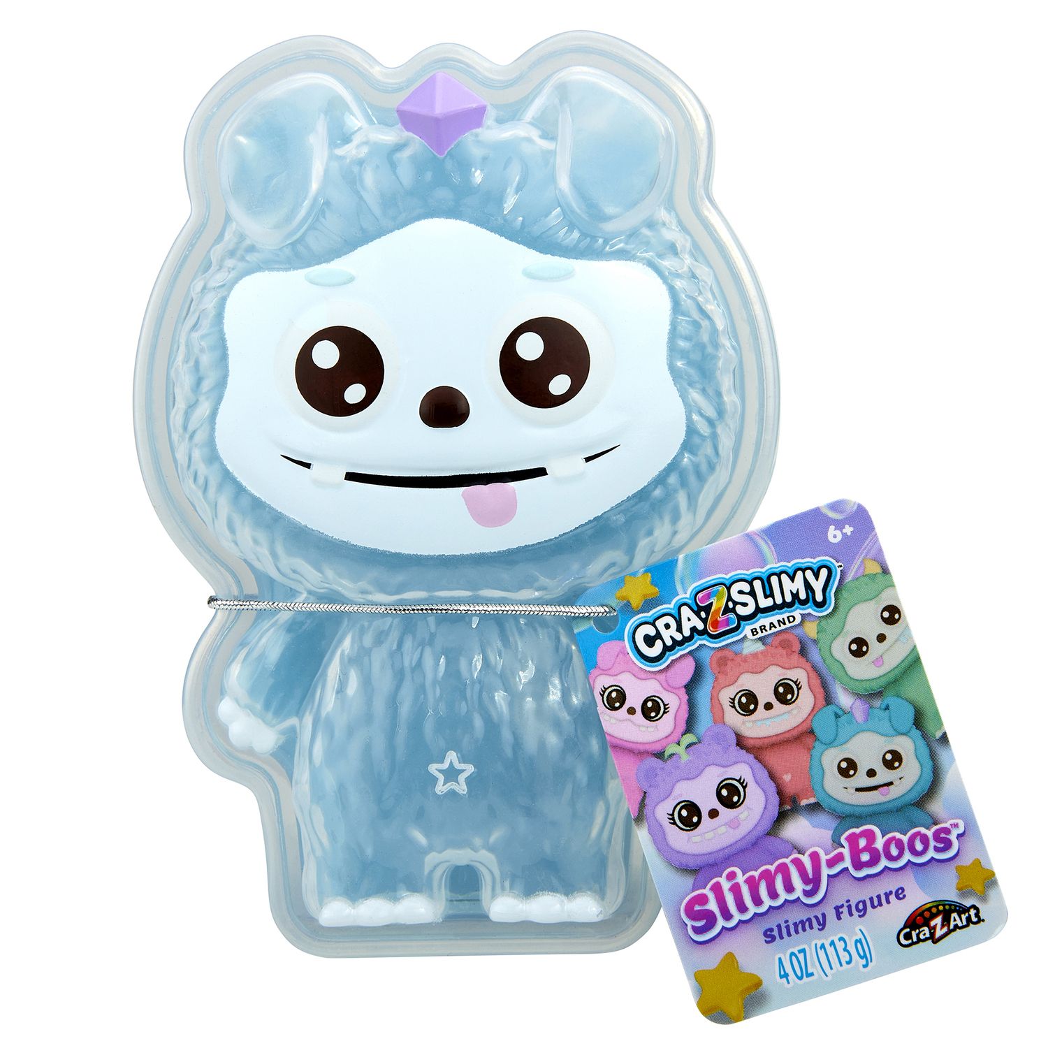 Детская игрушка Cra-Z-Art Slimy-Boos Shaped Container, цвет: Синий — фото 1