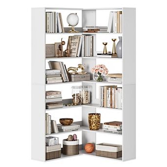 Bookcase for Living Room Sturdy Storage Organizer for Books Decor Collection