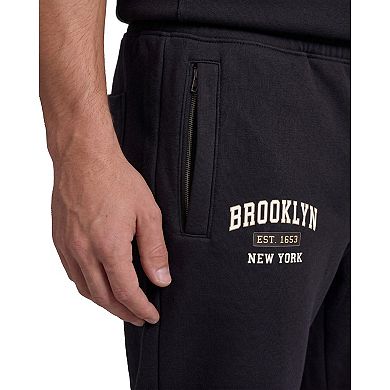 Men’s Brooklyn Designer Pullover Hoodie & Jogger Sweatsuit Premium Streetwear Set