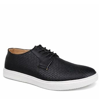 Men's Woven Lace-Up casual Sneakers-Lightweight Comfort fashion Shoe