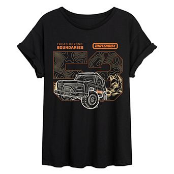 Juniors' Matchbox Off-Road Truck Oversized Tee