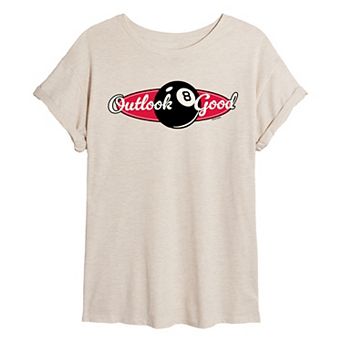Juniors' Magic 8 Ball Oversized Tee