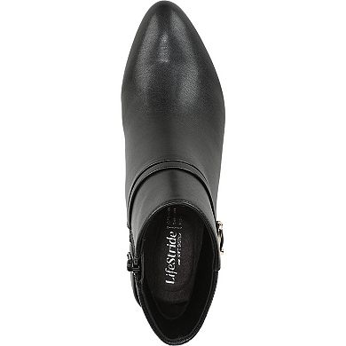 LifeStride Guild 4 Women's Zip Ankle Boots with Heel