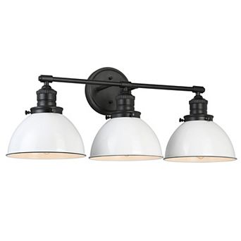 Design House Savannah 3-Light Dimmable Vanity Light Bathroom Wall Fixture