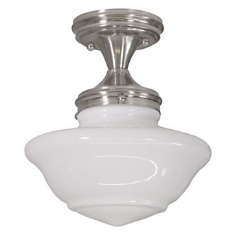 Design House Semi-Flush Mount Dimmable Ceiling Light Fixture