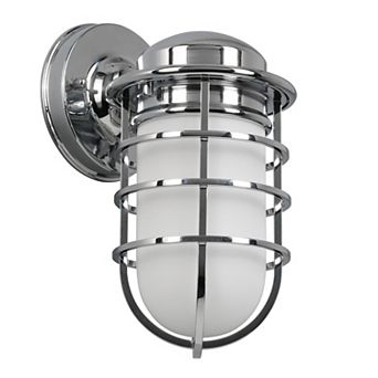 Design House Seaton Dimmable Wall Sconce with Removable Wire Cage