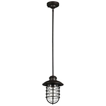 Design House Stevenson Rustic Industrial Dimmable Pendant Light