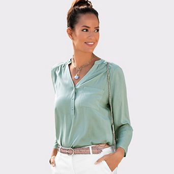 Lascana Women's Front Pocket Blouse