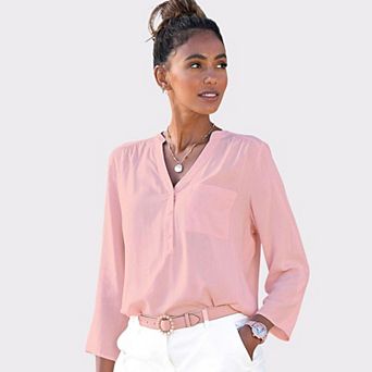 Lascana Women's Front Pocket Blouse