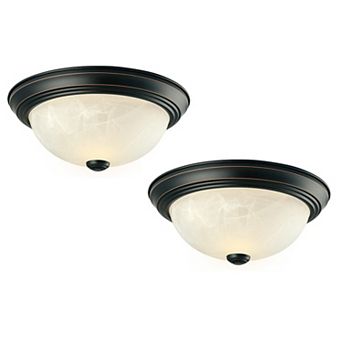 Design House Traditional 2-Pack 2-Light Indoor Dimmable Ceiling Light