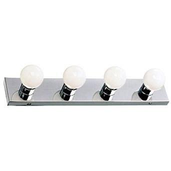Design House Contemporary Dimmable 4-Light Vanity Strip Light