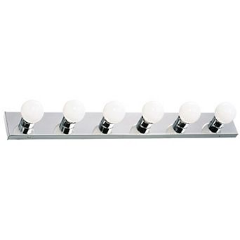 Design House Contemporary Dimmable 6-Light Vanity Strip Light